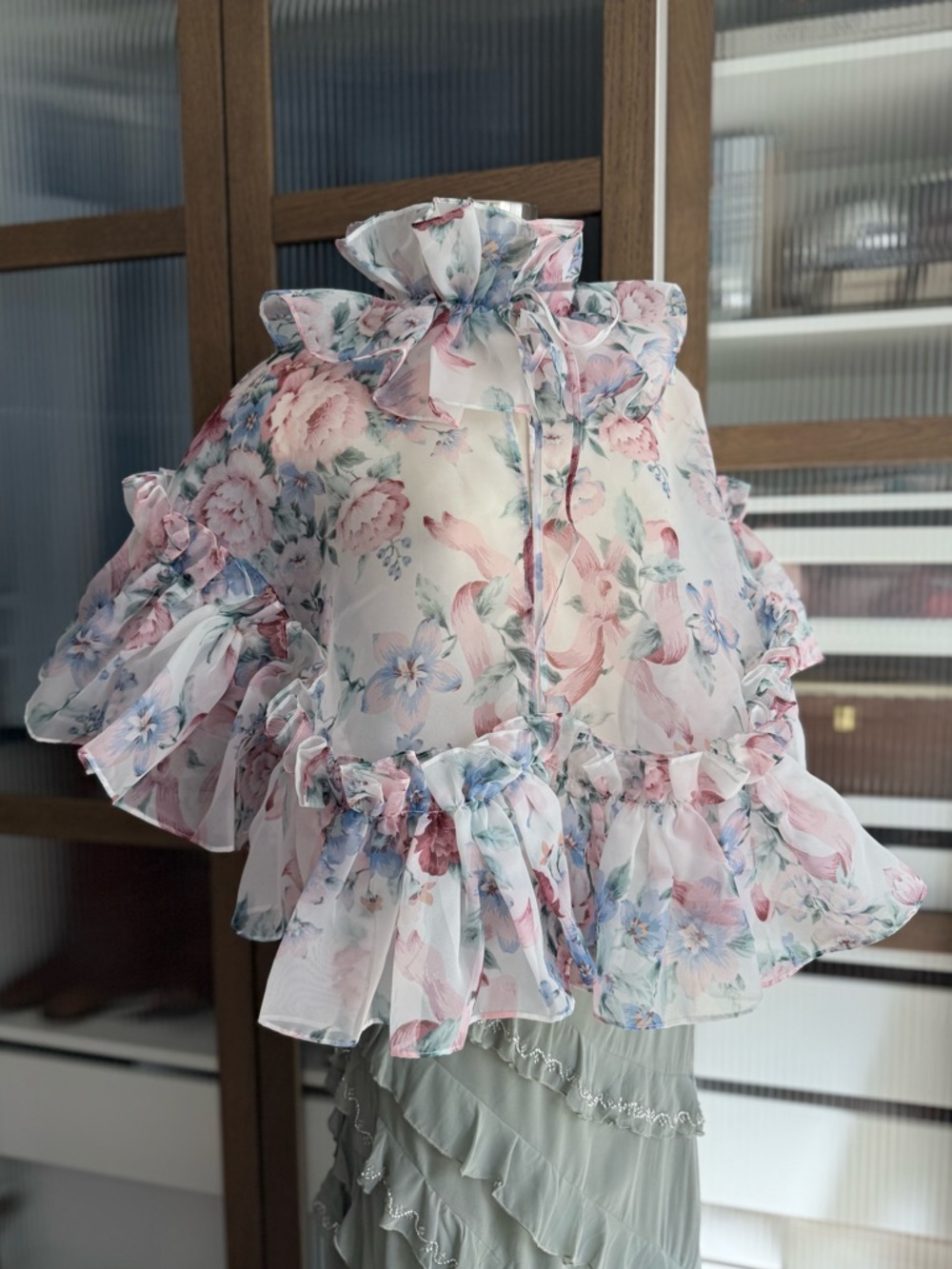 NWT • Selkie Ruffled Opera Cape